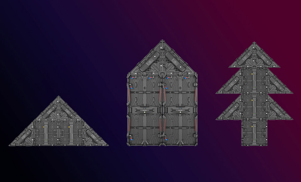 Creative Splicing-Triangle Panel
