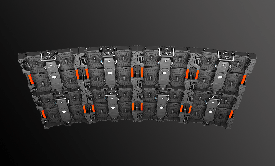 Supports curved splicing