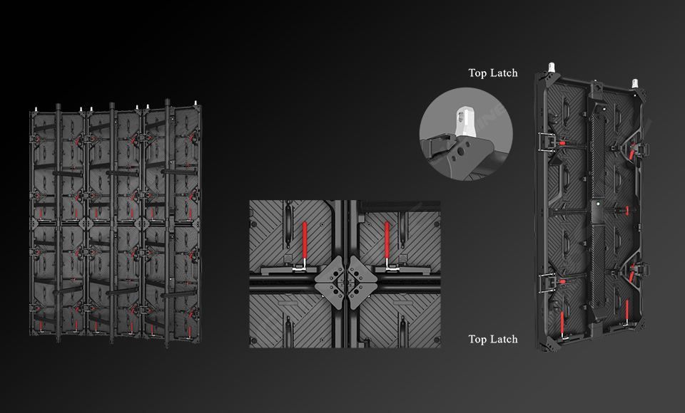 Innovative Top Latch Design