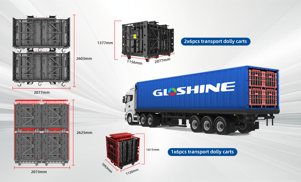 Equipped with transport cart